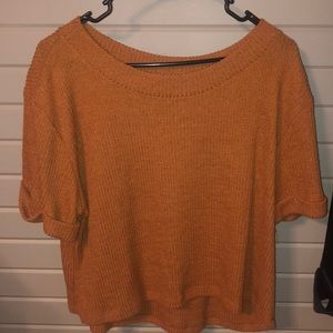 sweater top from dry goods